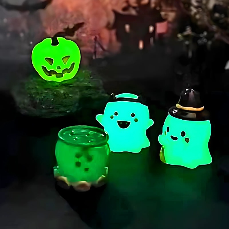 Car Accessories Oman - 6pcs/set Light Up Your Halloween Mini