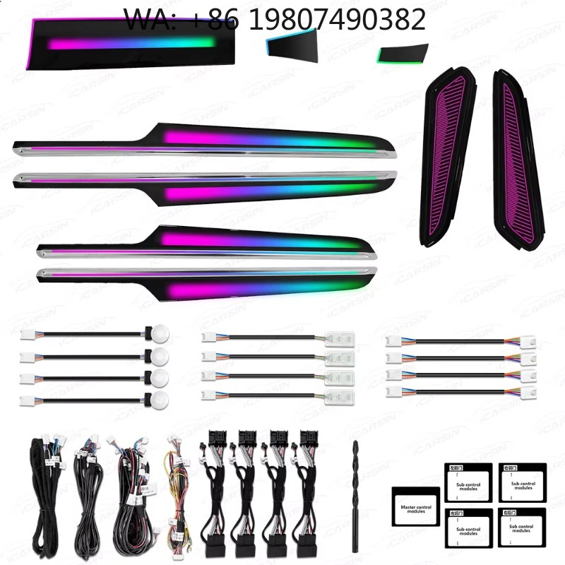 Car Accessories Light - 64 Color RGB Dynamic Atmosphere Light