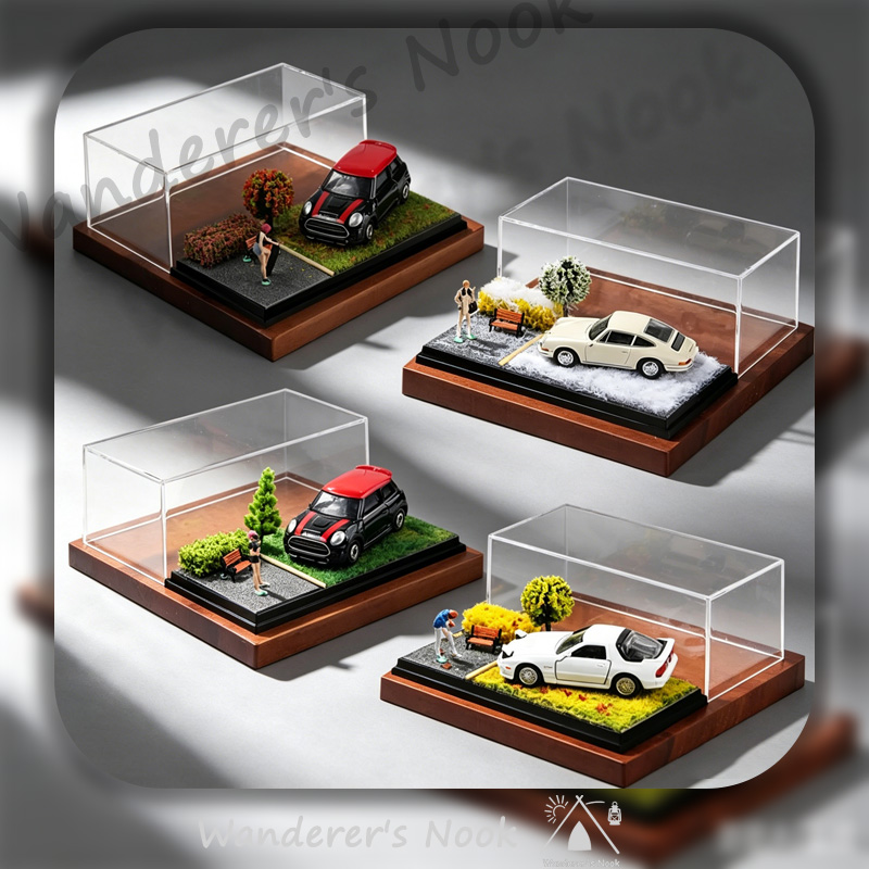 Car Accessories Oman - New 1:64 Car Model Scene Display