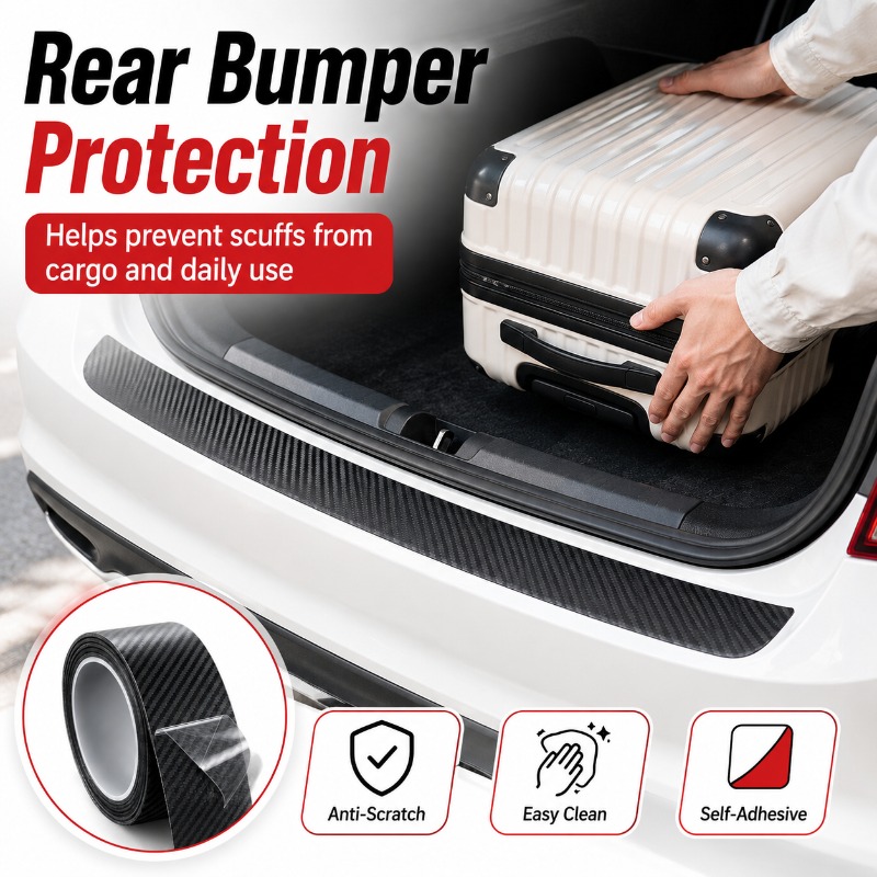 3D Carbon Fiber Pattern Door S - đánh giá và giá Car Door Edge Guard