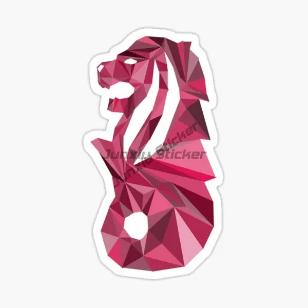 Singapore SIN Flag Map Merlion - đánh giá và giá Car Accessories Singapore