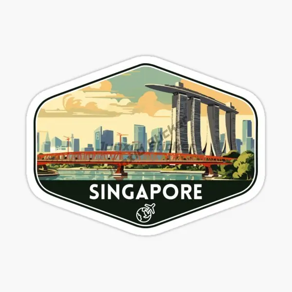 Singapore Flag Map Merlion Sce - đánh giá và giá Car Accessories Singapore