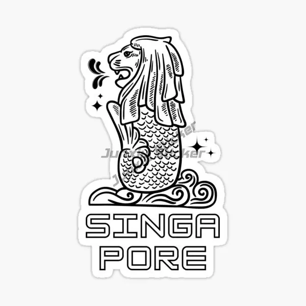 Singapore Flag Map Merlion Sce - đánh giá và giá Car Accessories Singapore
