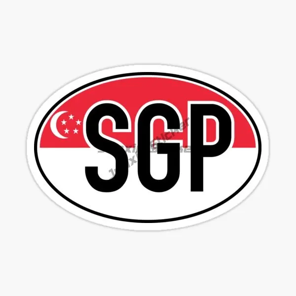 Singapore SGP Flag Map Merlion - đánh giá và giá Car Accessories Singapore