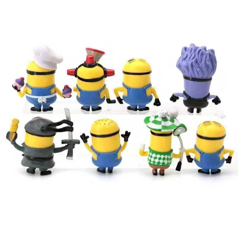 8 Pcs/1set 52TOYS Minions Cart - đánh giá và giá Car Accessories Oman