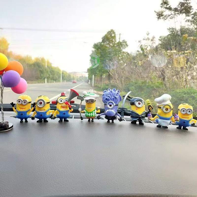 8 Pcs/1set 52TOYS Minions Cart - đánh giá và giá Car Accessories Oman