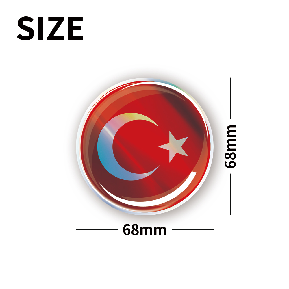 Türkiye Flag Uganda Ukraine Si - đánh giá và giá Car Accessories Singapore