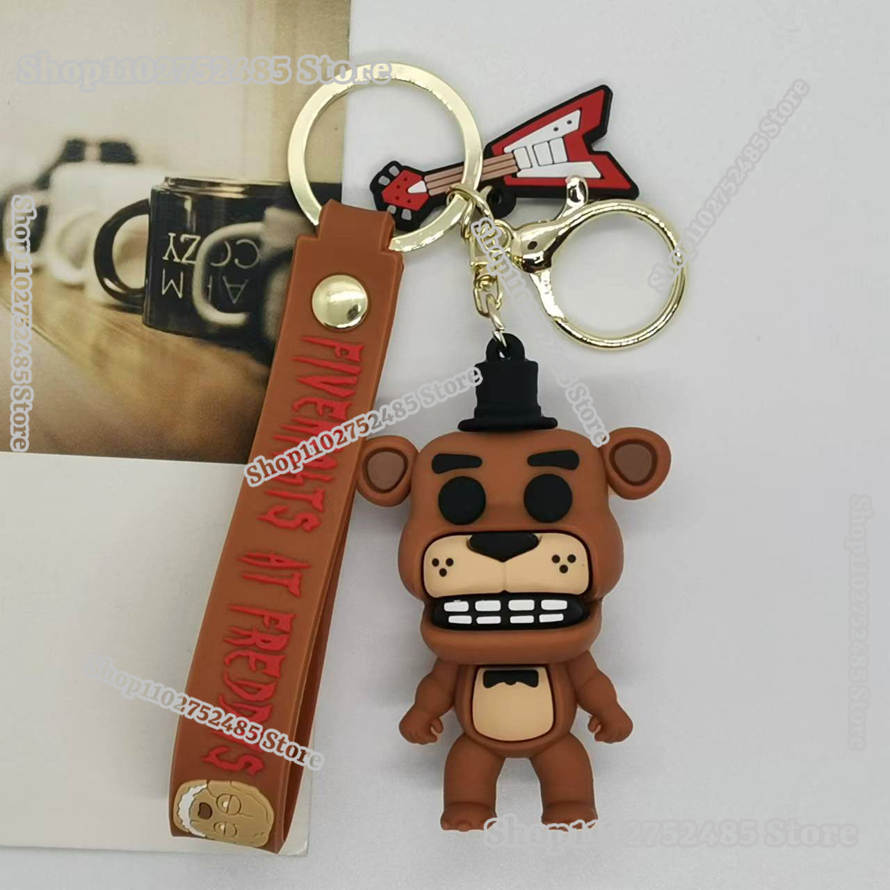 5pcs Cartoon Anime FNAF Figure - đánh giá và giá Car Accessories Oman