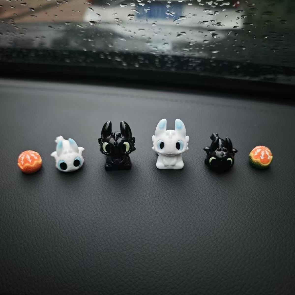 Cute toothless baby doll figur - đánh giá và giá Car Accessories Toy