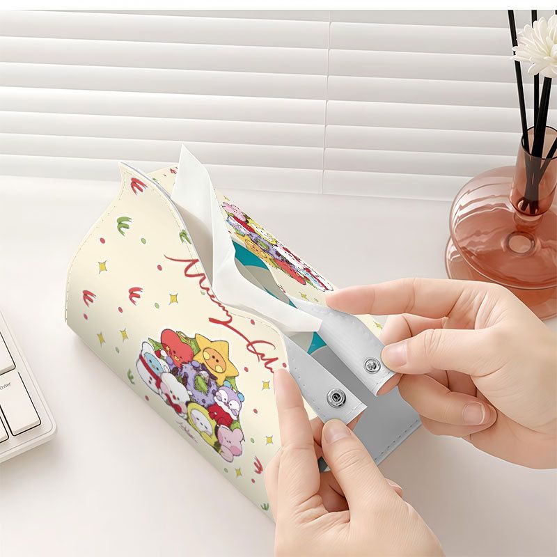 bt21 idol-related paper towel  - đánh giá và giá Car Accessories Cute