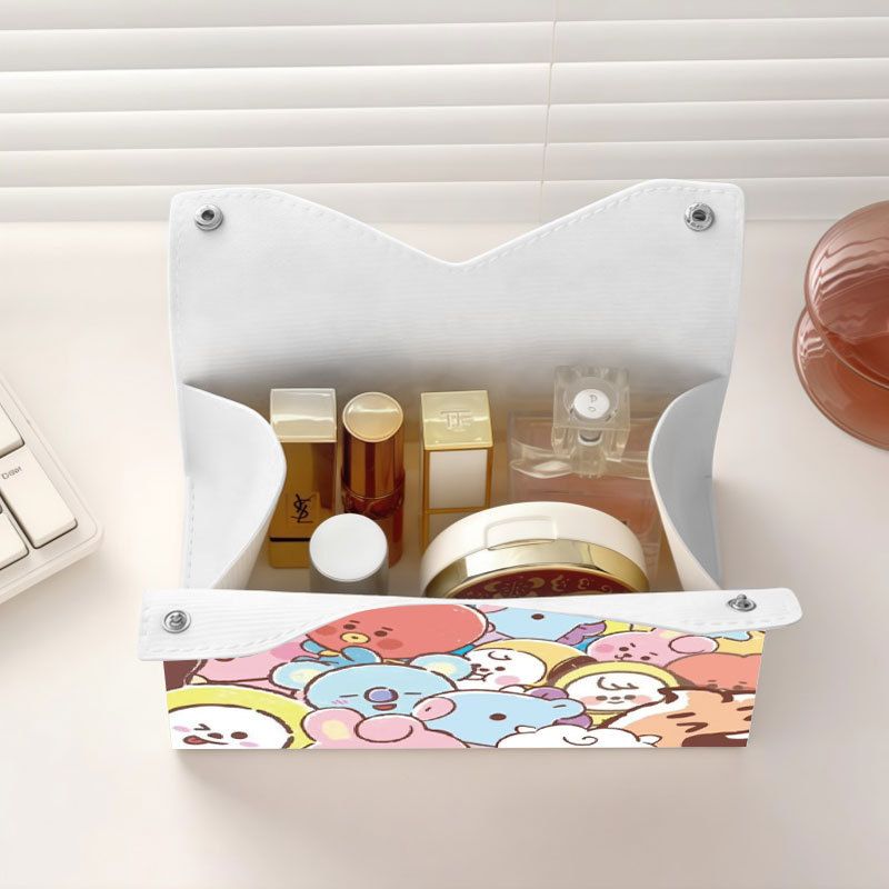 bt21 idol-related paper towel  - đánh giá và giá Car Accessories Cute