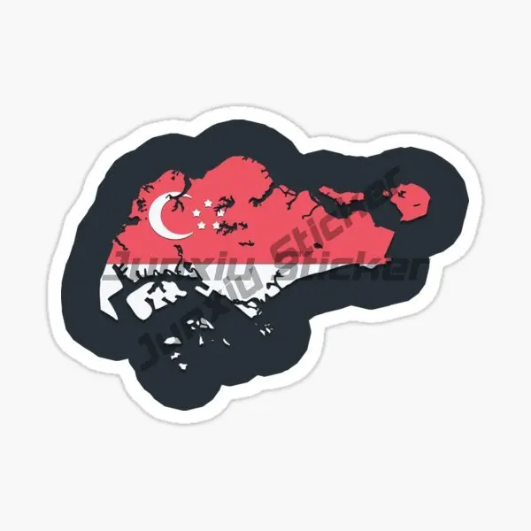 Singapore Flag Map Lion Creati - đánh giá và giá Car Accessories Singapore