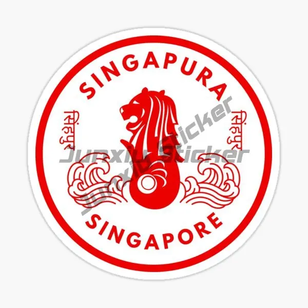 Singapore Flag Map Lion Creati - đánh giá và giá Car Accessories Singapore