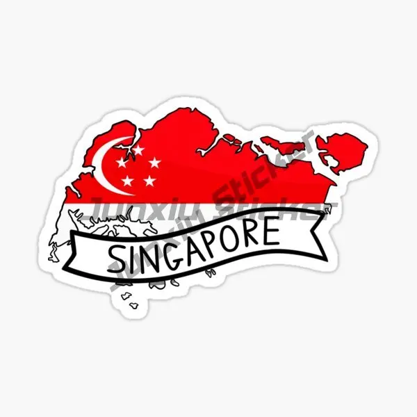 Singapore Flag Map Lion Creati - đánh giá và giá Car Accessories Singapore