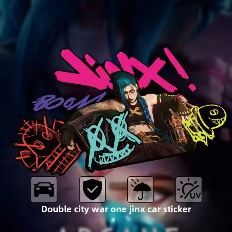 Arcane Jinx Graffiti Reflectiv - đánh giá và giá Car Accessories Toy