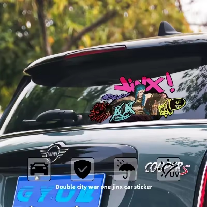 Arcane Jinx Graffiti Reflectiv - đánh giá và giá Car Accessories Toy