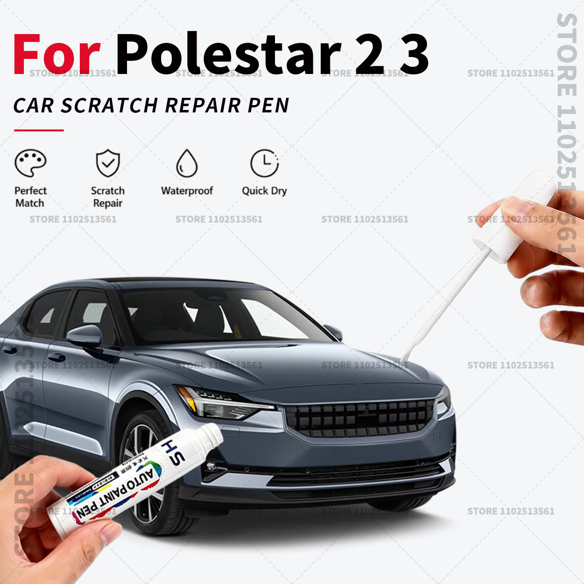 Car Touch Up Paint Pen Quick R - đánh giá và giá Car Scratch Remover Pen