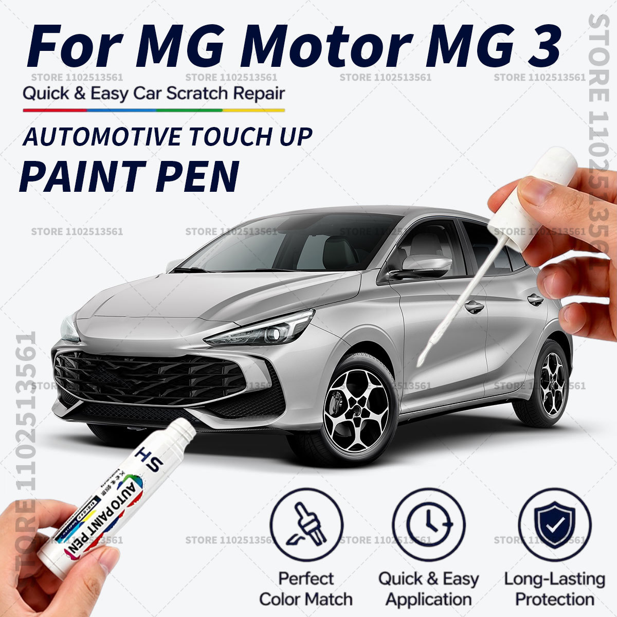 For 2011-2026 MG Motor MG 3 To - đánh giá và giá Car Scratch Remover Pen