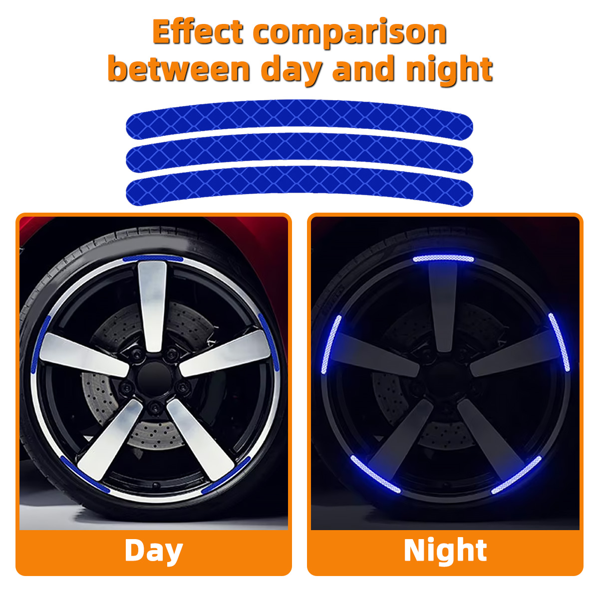 Yitong Car Wheel Hub Reflectiv - đánh giá và giá Car Accessories For Night Driving