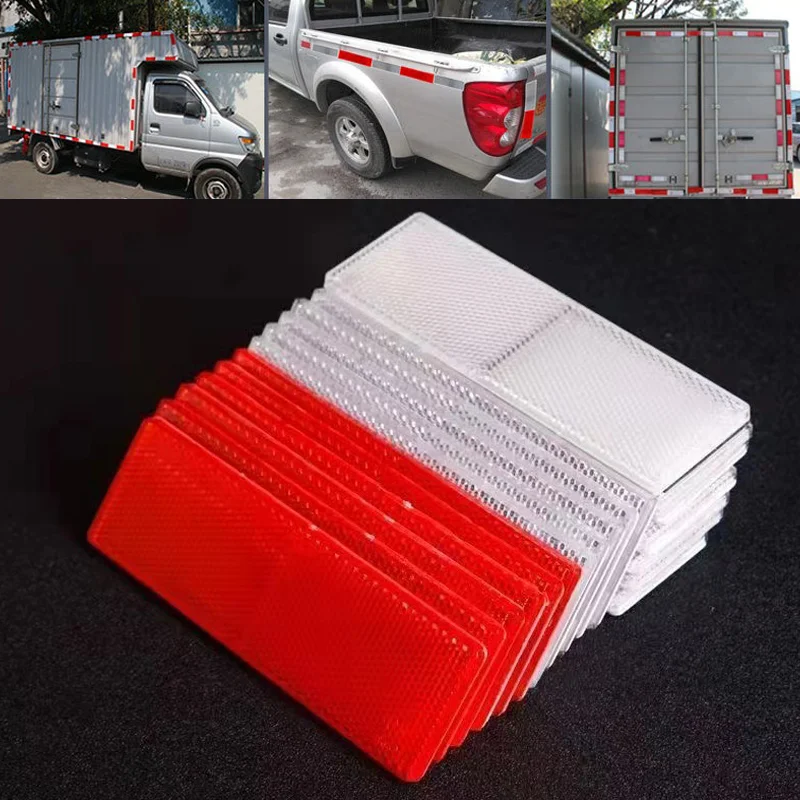 Rectangle Reflective Warning P - đánh giá và giá Car Accessories For Night Driving