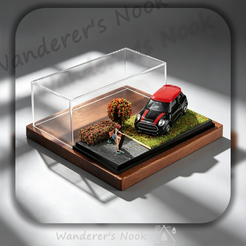 New 1:64 Car Model Scene Displ - đánh giá và giá Car Accessories Oman