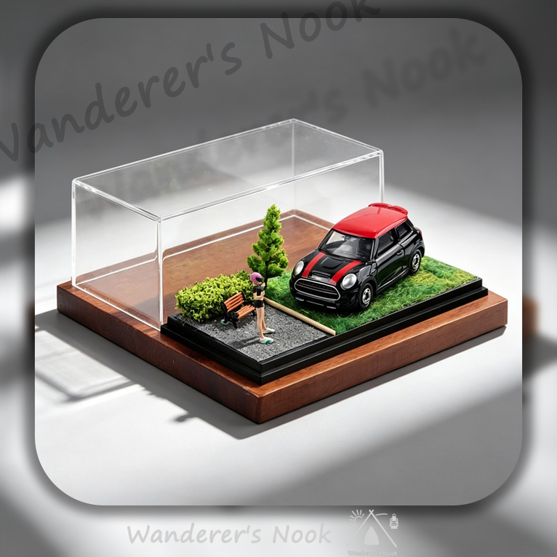 New 1:64 Car Model Scene Displ - đánh giá và giá Car Accessories Oman