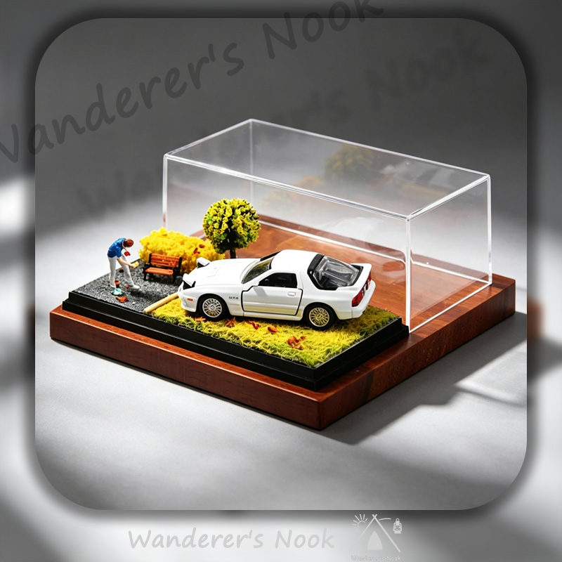 New 1:64 Car Model Scene Displ - đánh giá và giá Car Accessories Oman