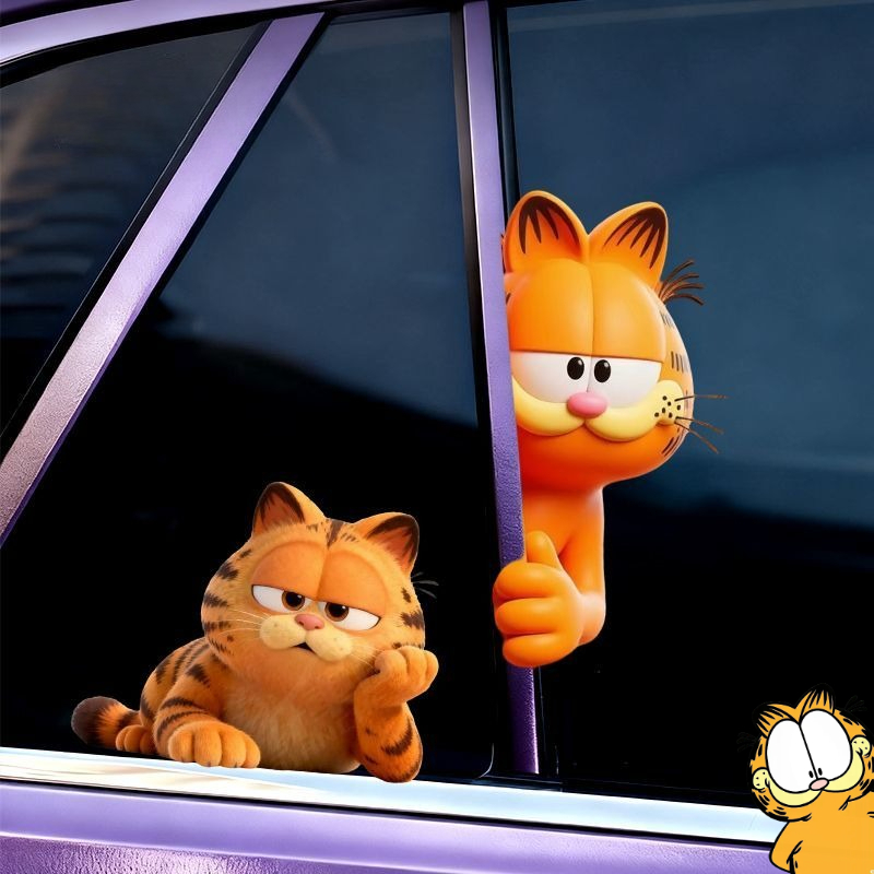 Garfield anime cartoon cute fu - đánh giá và giá Car Accessories Cute