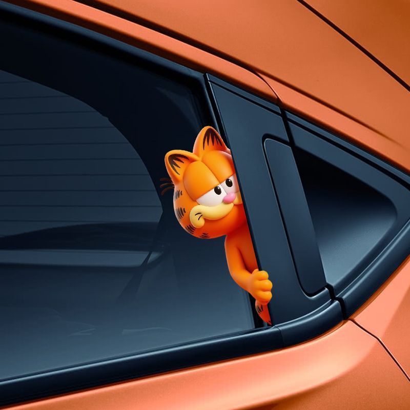 Garfield anime cartoon cute fu - đánh giá và giá Car Accessories Cute