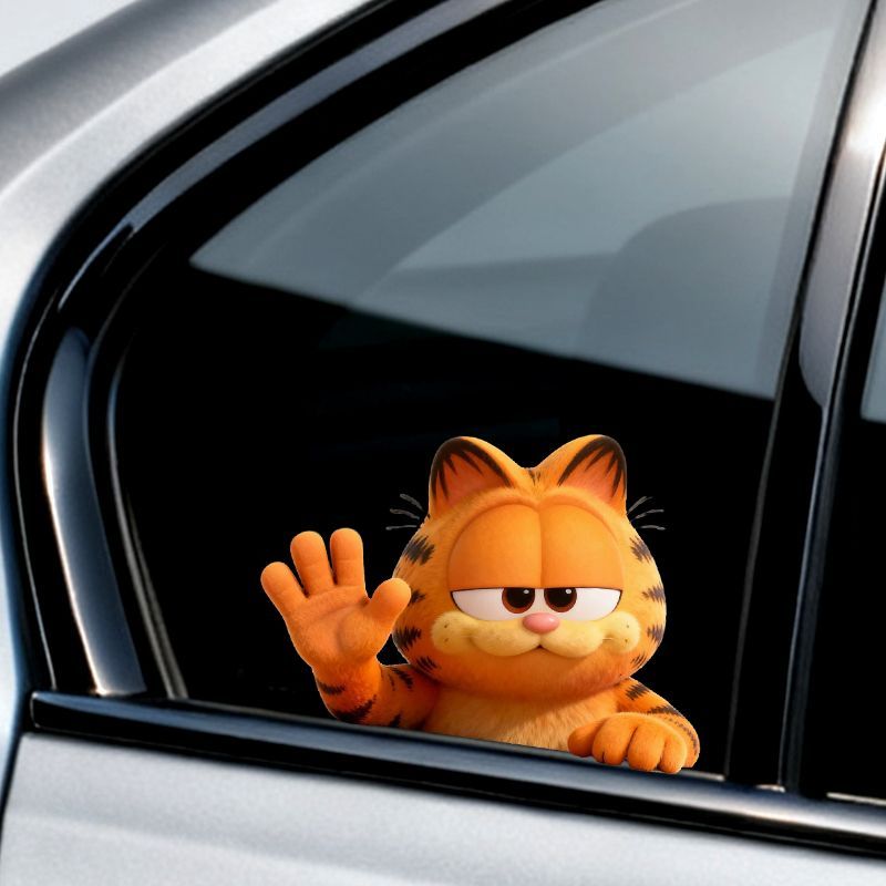 Garfield anime cartoon cute fu - đánh giá và giá Car Accessories Cute