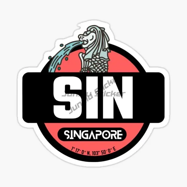 Singapore Flag Map Merlion Emb - đánh giá và giá Car Accessories Singapore