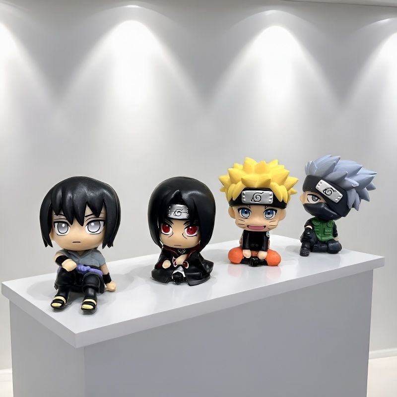 NARUTO cartoon cute figurine m - đánh giá và giá Car Accessories Toy