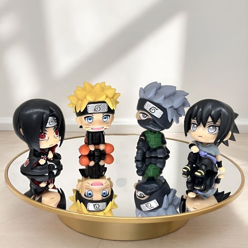 NARUTO cartoon cute figurine m - đánh giá và giá Car Accessories Toy