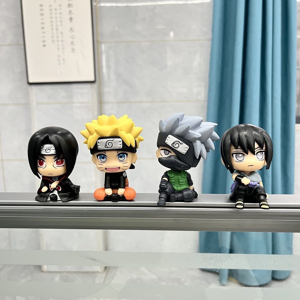 NARUTO cartoon cute figurine m - đánh giá và giá Car Accessories Toy