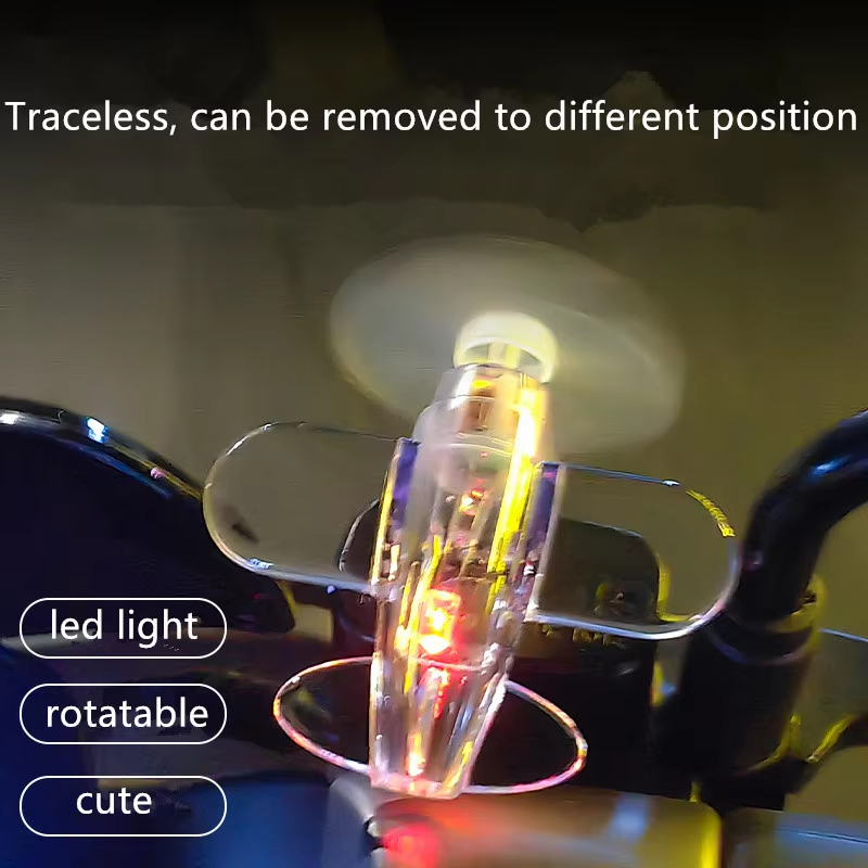 Wind Powered LED Airplane Orna - đánh giá và giá Car Accessories Light