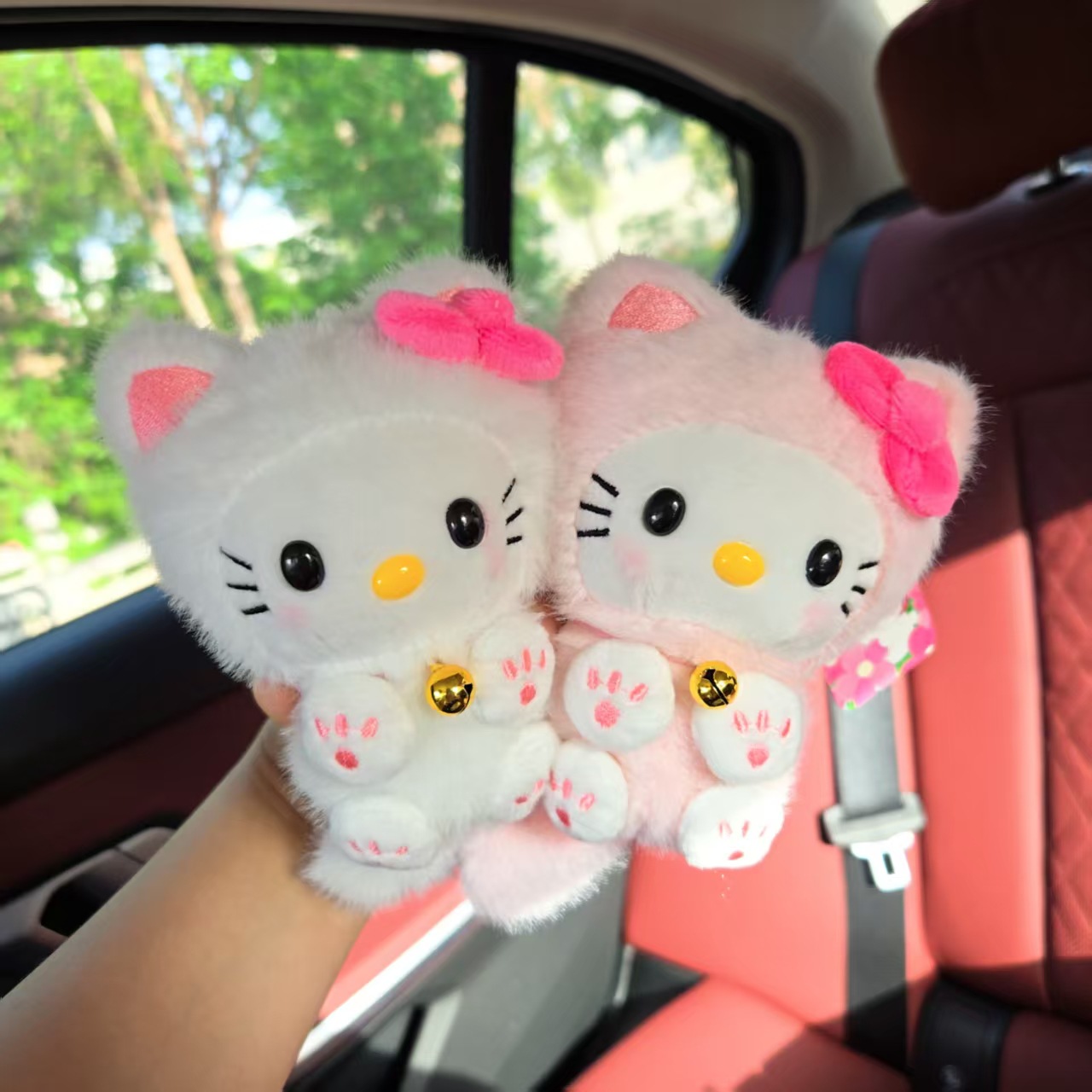 Kawaii HelloKitty Bell Cat Pen - đánh giá và giá Car Accessories Cute