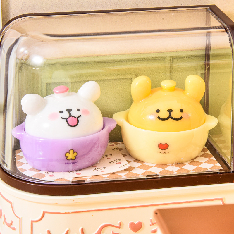 Colorful Animal Clay Pot Three - đánh giá và giá Car Accessories Cute